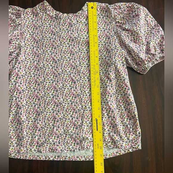 English Factory Puff Sleeve Blouse Boxy Fit - Small - Picture 6 of 6